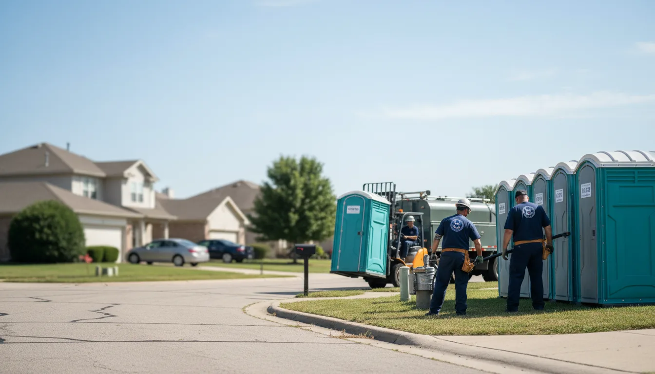 Porta Potty Rental in Girard, KS near me
